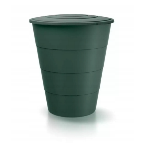 Zbiornik na deszczówkę 200 l 127 x 65 cm zielony Zbiornik na deszczówkę 200 l 127 x 65 cm zielony