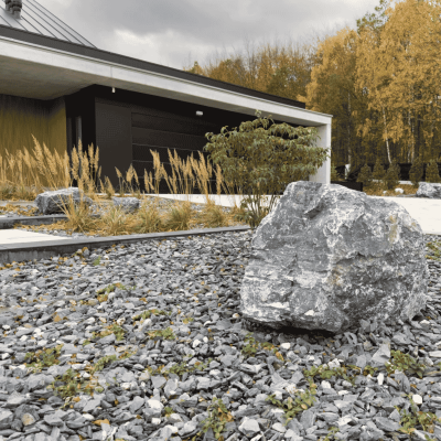 Łupek Dark Stone | ziarno 20-40mm | worek 20kg