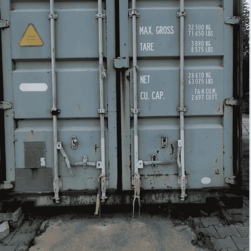 Kontener morski 40HC | ROK 12/2007 | CCLU719125645G1