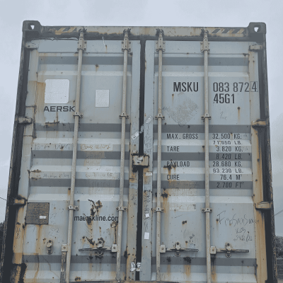 Kontener morski 40HC | ROK 2007 | MSKU083872445G1