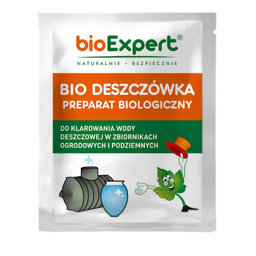 Bio Deszczówka - bioExpert | Preparat biologiczny do klarowania wody | 25g