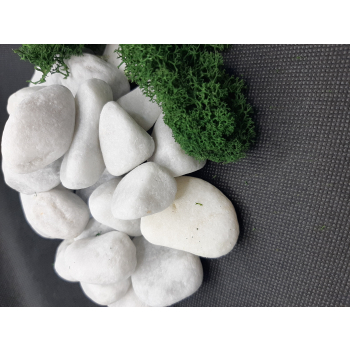 Kamień Otoczak Bianco Carrara 25-40mm 25kg