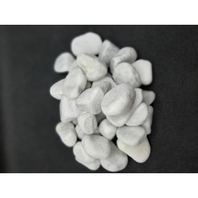 Kamień Otoczak Bianco Carrara 25-40mm 25kg