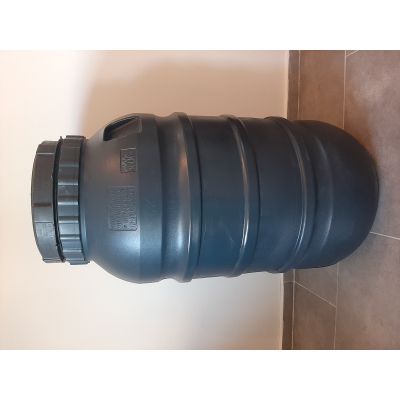 Beczka 220L(czarna) - używana