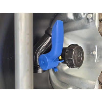 Zbiornik / Paletopojemnik 1000 L CZARNY (UV) | FABRYCZNIE NOWY