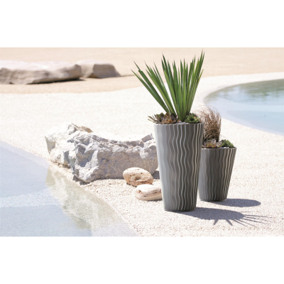 Donica Sandy Slim- kamienny szary