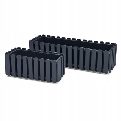 Skrzynia balkonowa Boardee Fence -antracytowy