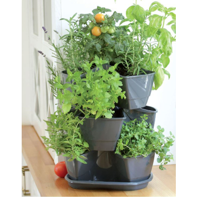 Doniczka COUBI-grafit