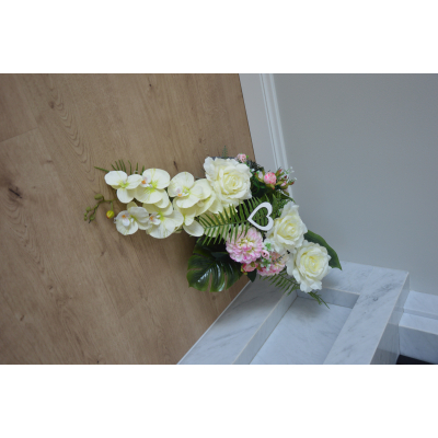 Dekoracja nagrobna/stroik gondola Wszystkich Św