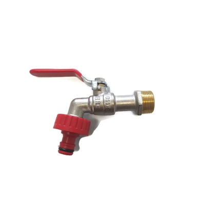 Zawór kulowy z szybkozłączką na wąż ogrodowy | IBC 3/4''