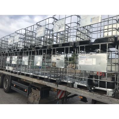 Kosz do zbiornika IBC  1200 L paleta plastikowa