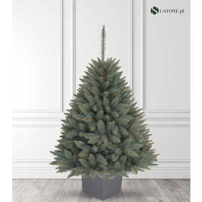 Choinka Sztuczna Świerk Srebrny w Donicy