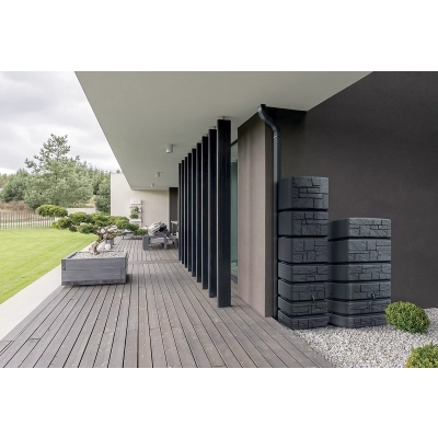 Deszczownica Tower Stone-antracytowy