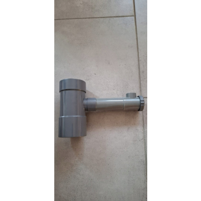 ZBIERACZ DESZCZÓWKI ŁAPACZ WODY DESZCZOWEJ SZARY 80mm 1