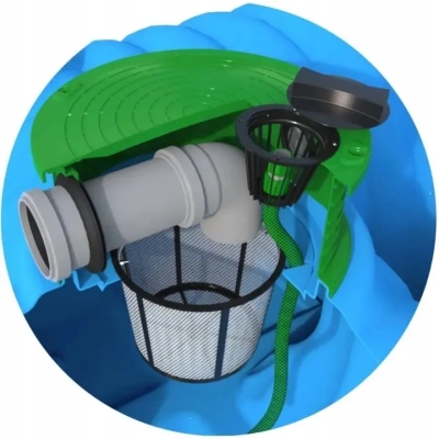 ZBIORNIK 3500L BOLT podziemny na deszczówkę