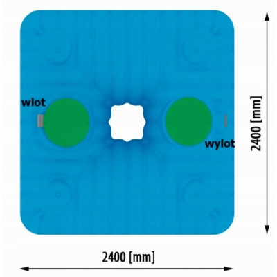 Zbiornik podziemny BOLT na deszczówkę 5000L