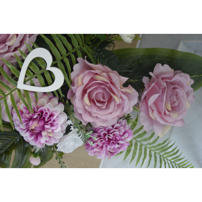 Dekoracja nagrobna/stroik gondola Wszystkich Św