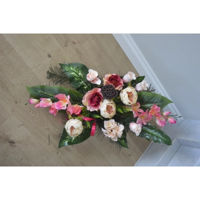 Dekoracja nagrobna komplet Wszystkich Świętych