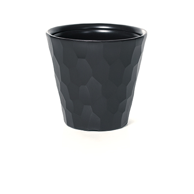 Doniczka Rocka -antracytowa