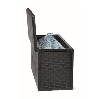 Skrzynia ogrodowa 290L Skrzynka balkonowa antracyt