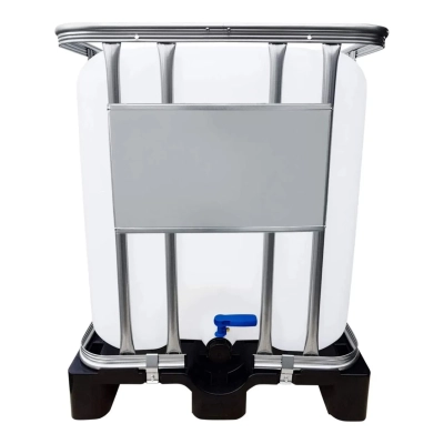 Zbiornik / Paletopojemnik IBC 600 L | FABRYCZNIE NOWY PALETA PCV | Certyfikat UN