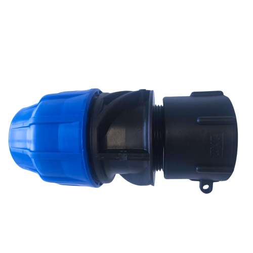 Redukcja | S60x6 na rurę PE 50mm IBC Mauzer