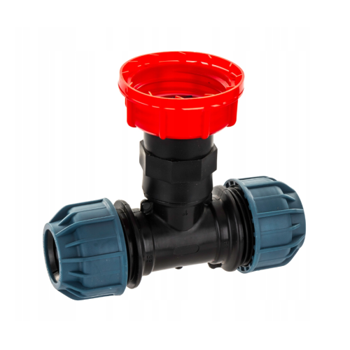 Trójnik złącze | S60x6x50mm do kontenera IBC Mauzer