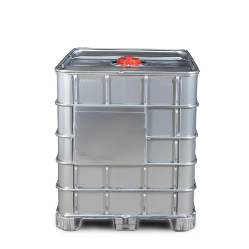 Kontener IBC 1000l do mat.niebezp w płaszczu stal. Kontener IBC 1000l do mat.niebezp w płaszczu stal.