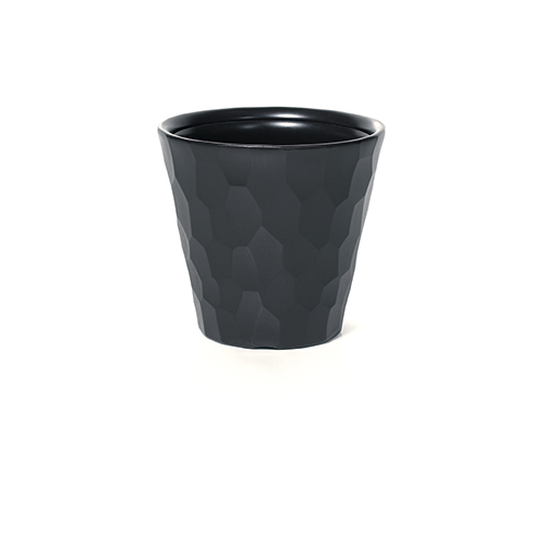 Doniczka Rocka -antracytowa