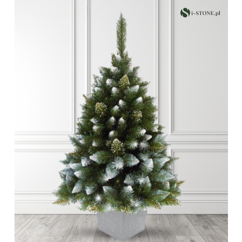 CHOINKA SZTUCZNA SOSNA DIAMENTOWA W DONICY